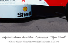 ayrton senna art print